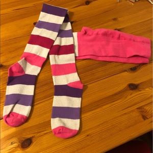 Knitt shiny pantyhose S:8-10